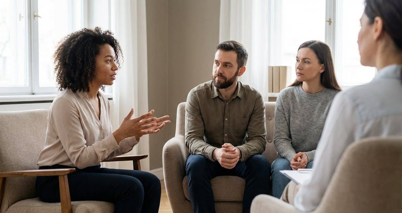 group therapy effectiveness parity