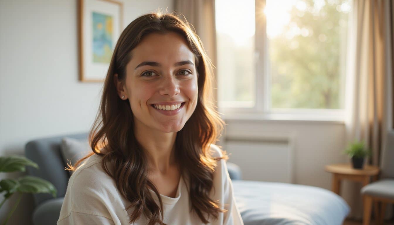Comfortable bedroom environment supporting alcohol detox and wellness