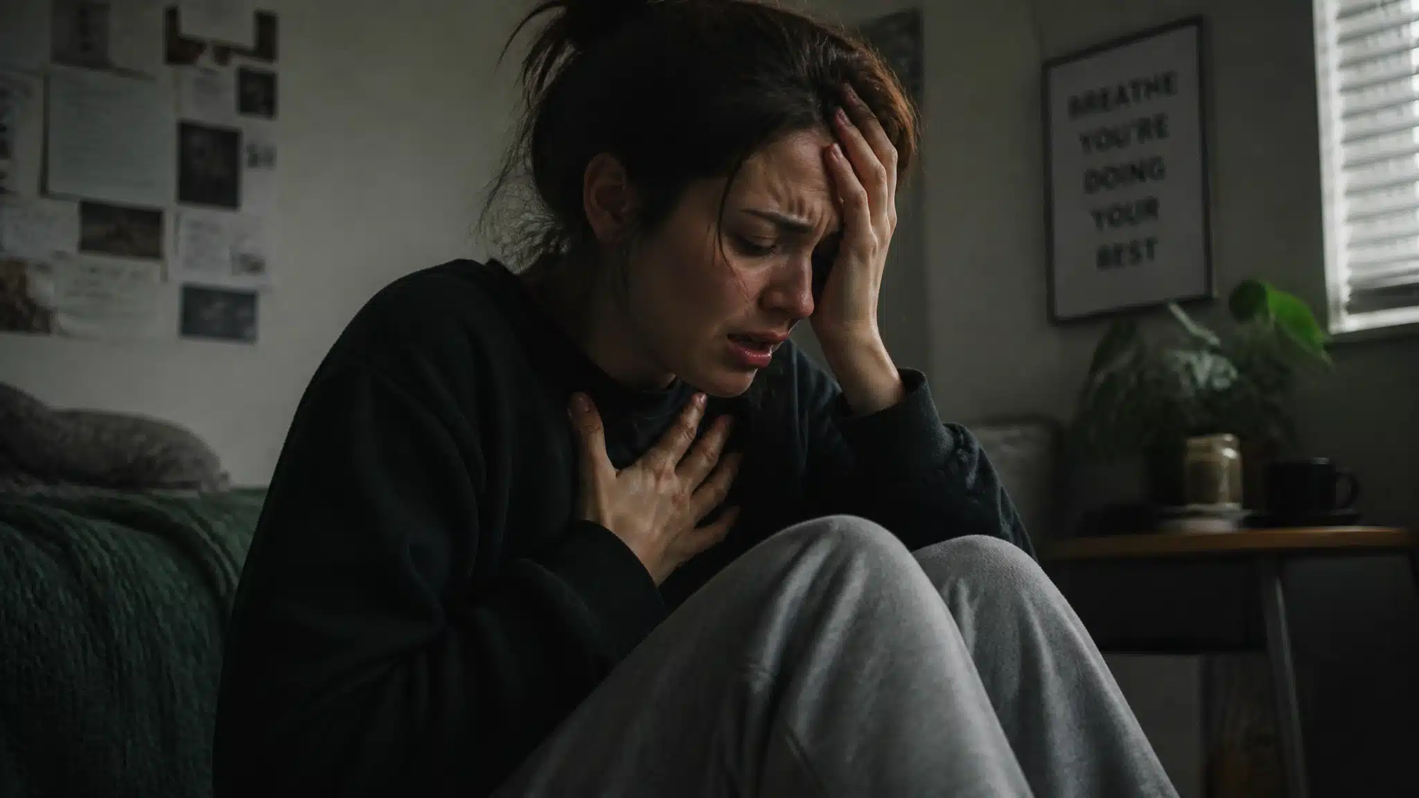 anxiety symptoms signal distress seek help
